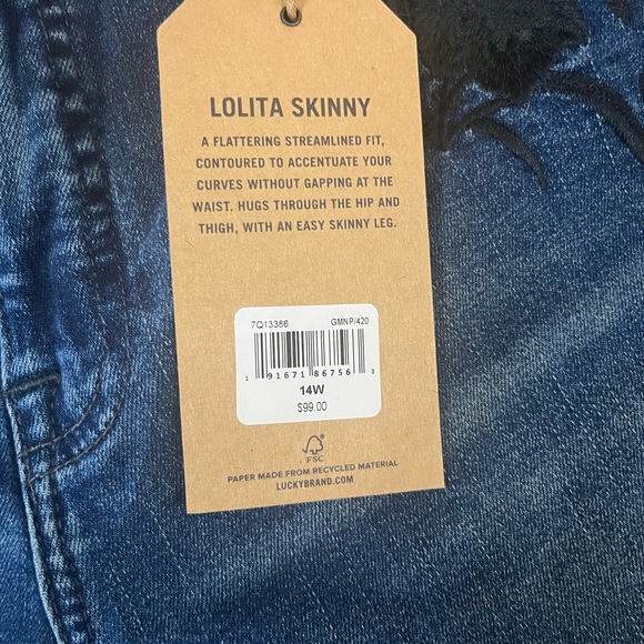 Lucky Brand Lolita Skinny Jeans - Picture 4 of 4